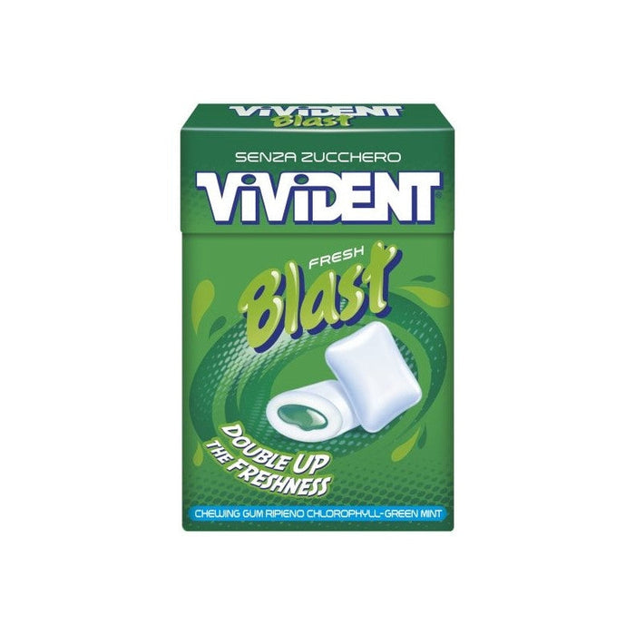 Vivident Blast Green Mint Senza Zucchero - 20 Astucci