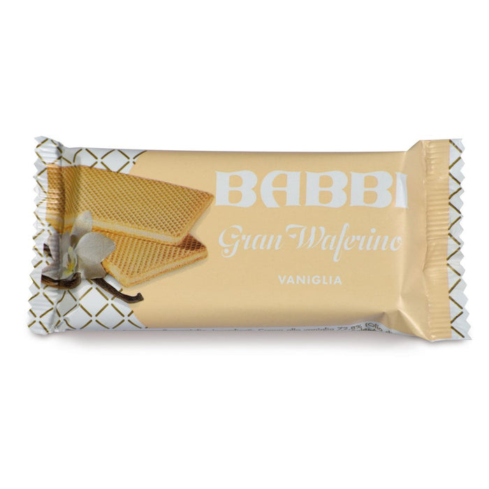 Babbi - Gran Waferino Vaniglia | Expo 24 pz