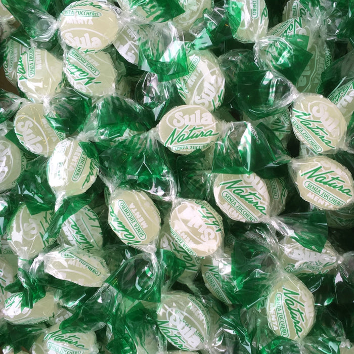 Sula - Caramelle dure alla Menta Senza Zucchero Kg 1