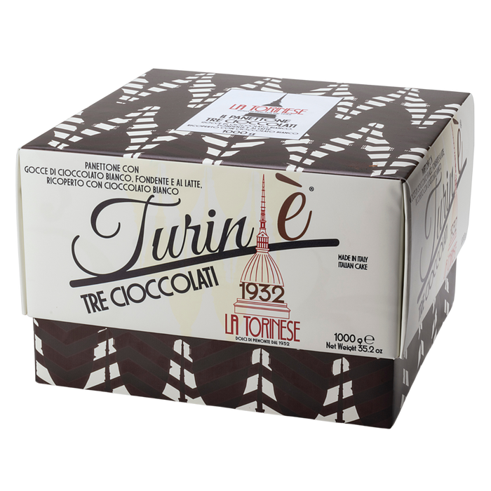 La Torinese - Panettone Tre Cioccolati g 750