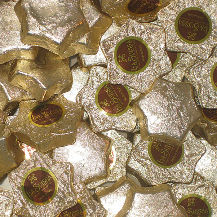 Stelle Dorate Gianduia Cioccolatini La Suissa Kg 1 - Senza Glutine