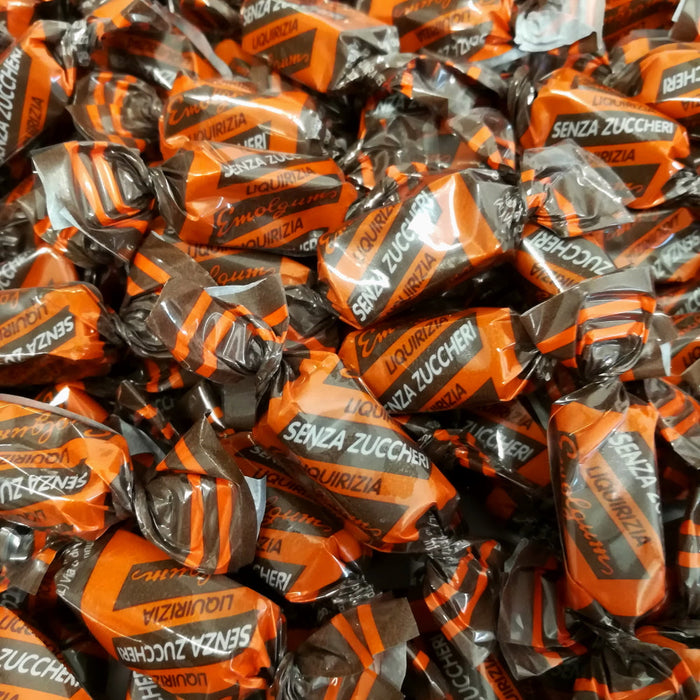 Italgum - Caramelle Gommose Senza Zucchero Liquirizia Kg 1