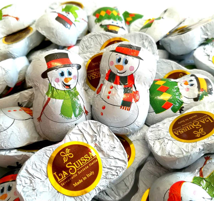 Cioccolatini Pupazzo di Neve La Suissa kg 1 - Senza Glutine