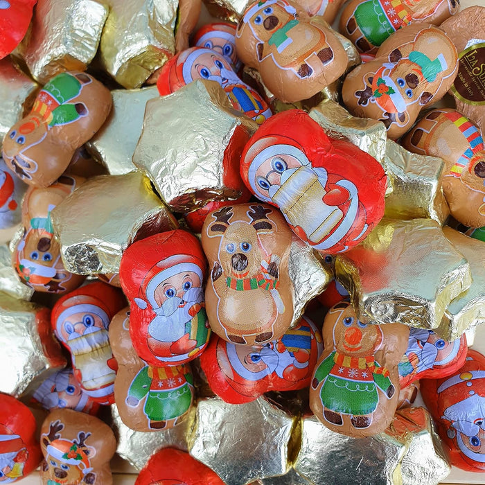 La Suissa - Cioccolatini di Natale Assortiti Kg 1 - Senza glutine