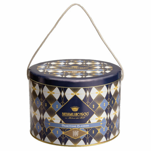 Brera Milano 1930 - Panettone Art Decò Classico in Latta Kg 1