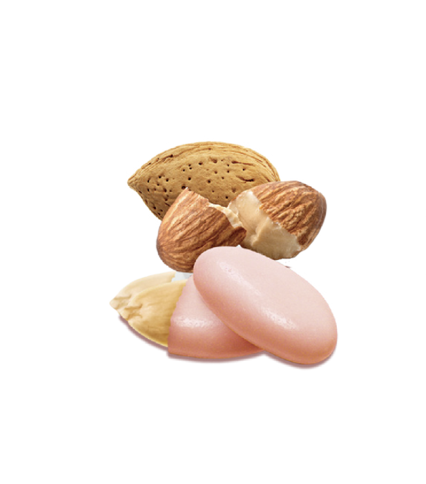 Confetti Papa Dolceamaro 3 stelle rosa con mandorla intera 1 kg