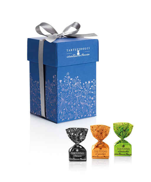 Antica Torroneria Piemontese - Confezione Regalo Fancy Blu g 200 - Senza glutine