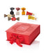 Antica Torroneria Piemontese - Confezione Regalo Fancy Rossa g 500 - Senza glutine
