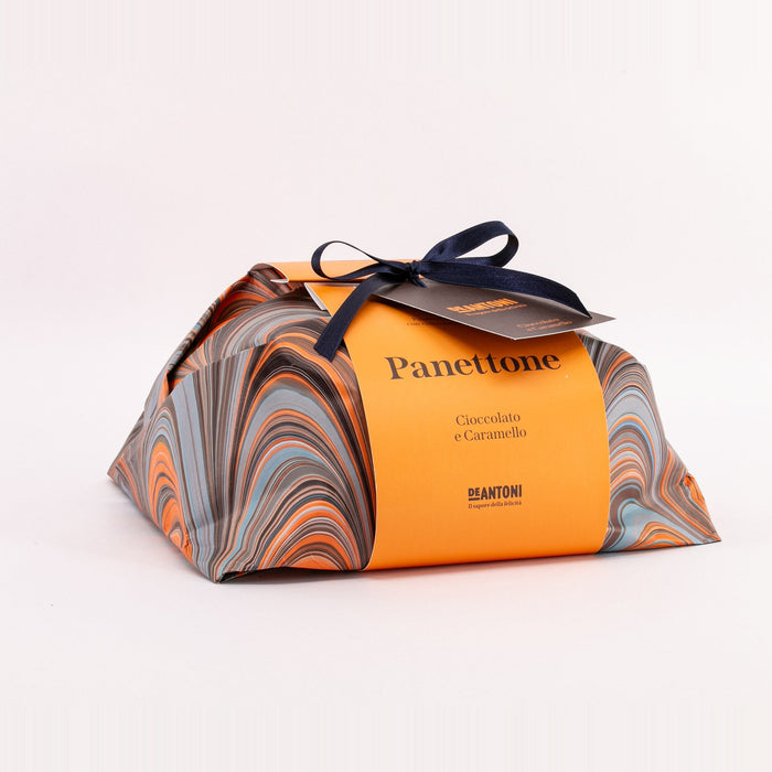 Panettone Cioccolato e Caramello De Antoni Selezione g 750