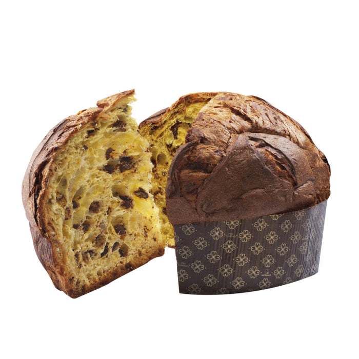 Pasticceria Filippi - Panettone Speciale al Cioccolato Fondente senza Glassa Kg 1