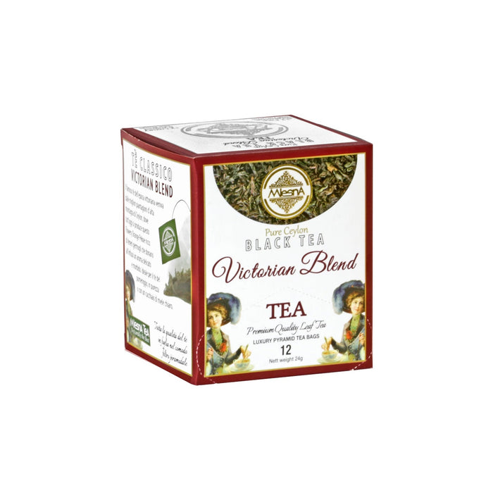 Mlesna Tea Ceylon - VIctorian Blend - Tè Nero Flowery Orange Pekoe 12 filtri piramidali