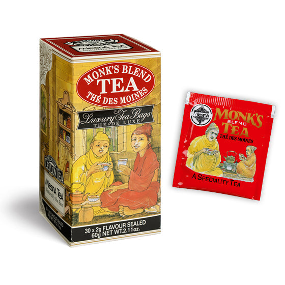 Mlesna Tea Ceylon - Tè Monk's Blend Vaniglia e Melograno 30 filtri