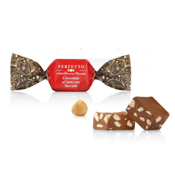 Antica Torroneria Piemontese - Cioccolatino Perfetto al Latte e Nocciole Kg 1 - Senza Glutine