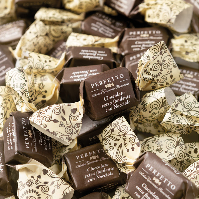 Antica Torroneria Piemontese - Cioccolatino Perfetto Extra Fondente Kg 1 - Senza Glutine