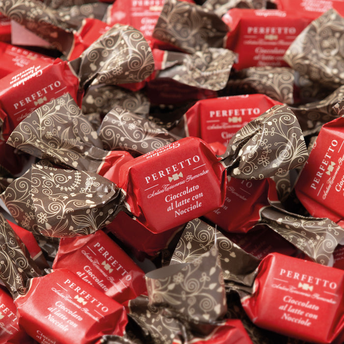 Antica Torroneria Piemontese - Cioccolatino Perfetto al Latte e Nocciole Kg 1 - Senza Glutine