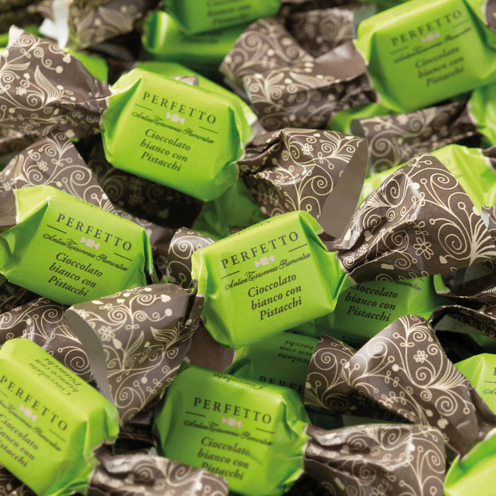 Antica Torroneria Piemontese - Cioccolatino Perfetto al Pistacchio Kg 1 - Senza Glutine