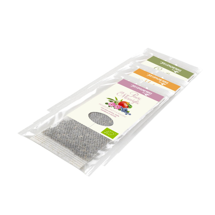 Regina di Fiori - Confezione in Latta Tisane del Bosco biologiche 12 filtri