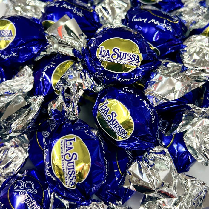 La Suissa - Cioccolatini Sospiri Cuore Morbido Fondente Kg 1 - Senza Glutine