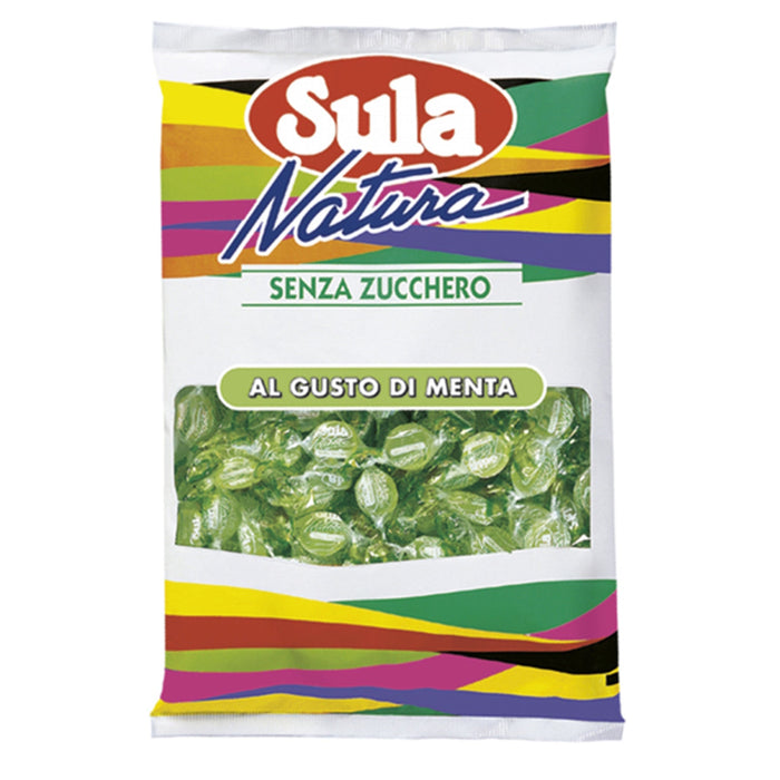 Sula - Caramelle dure alla Menta Senza Zucchero Kg 1