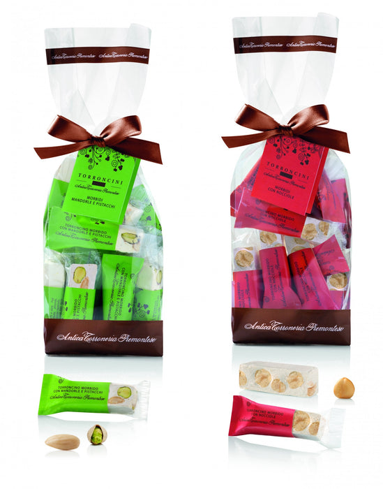 Antica Torroneria Piemontese - Torroncini Morbidi con Nocciole Kg 1 - Senza glutine