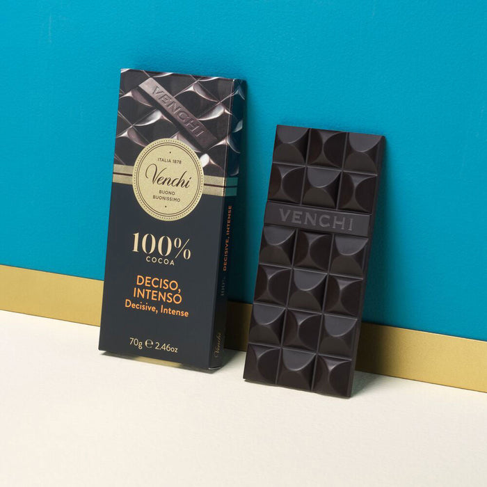 Venchi - Tavoletta Cacao 100% g 70 - Senza Glutine