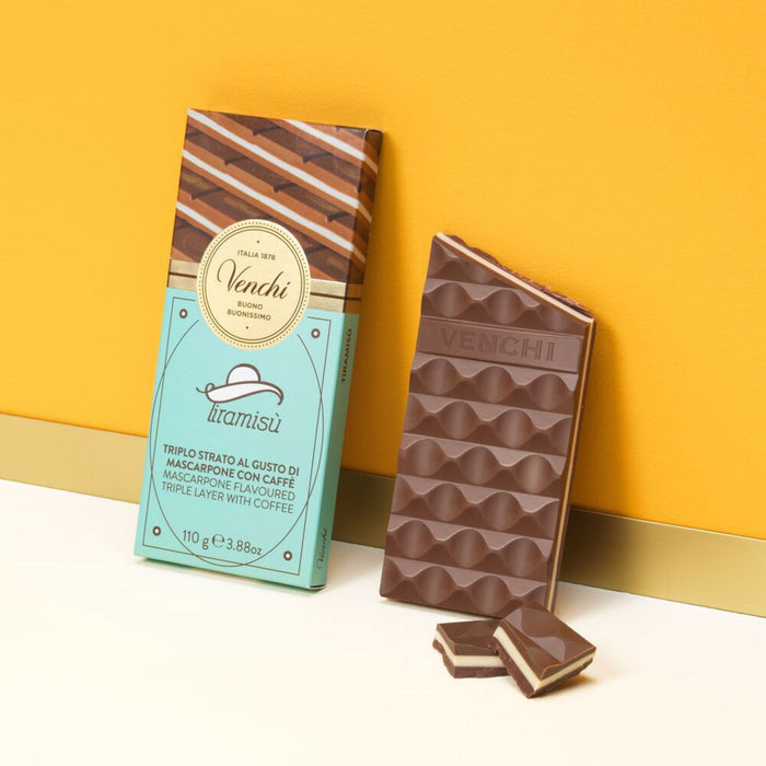 Venchi - Tavoletta cioccolato Tiramisù g 110 - Senza Glutine