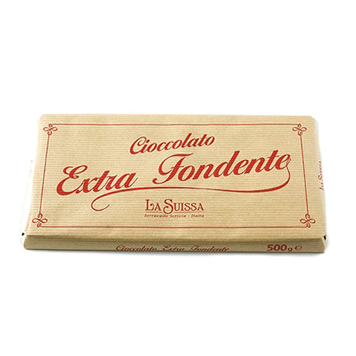 Mega Tavoletta Fondente Extra 52% La Suissa g 500 - Senza Glutine