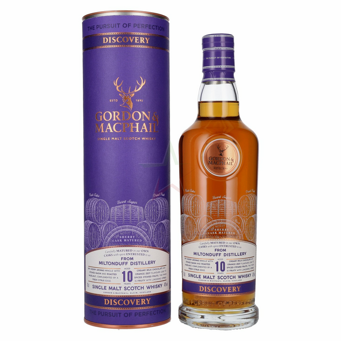 Whisky Miltonduff 10 YO Single Malt Scozia 70 cl | Astuccio