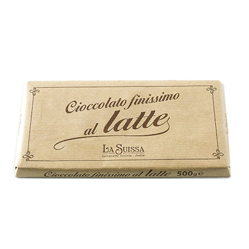 Mega Tavoletta Cioccolato Latte La Suissa g 500 - Senza Glutine
