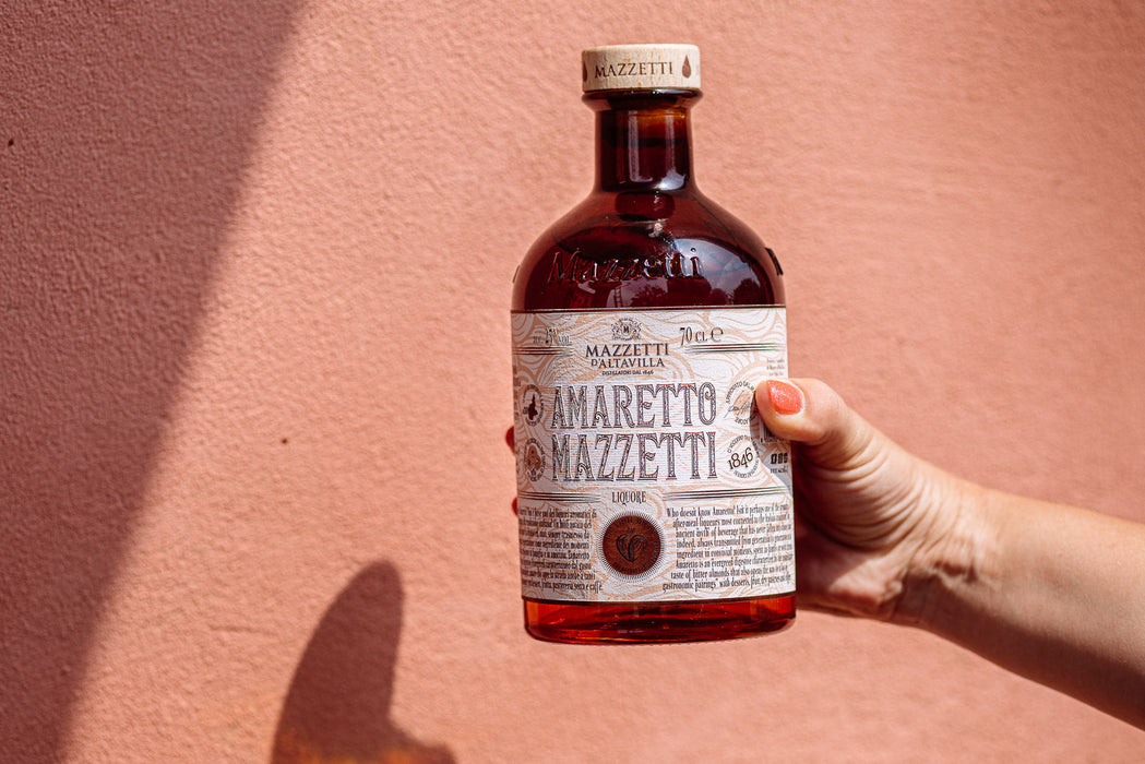 Liquore Amaretto Mazzetti 25° 70 cl in Cilindro