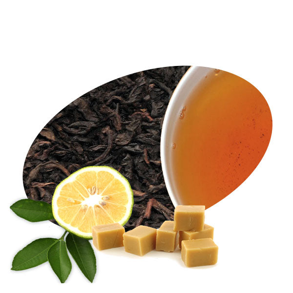 Tè Nero di Ceylon Earl Grey Vaniglia e Bergamotto - Tè Sfuso in Foglia Mlesna g 500