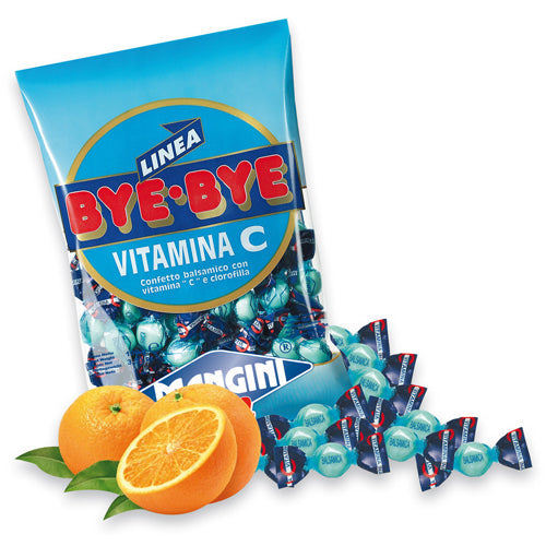Caramelle Bye vitamina C Mangini Kg 1