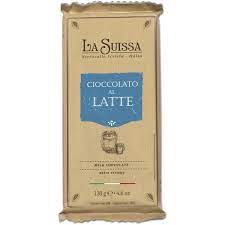 Tavoletta Cioccolato al Latte La Suissa g 130 - Senza Glutine