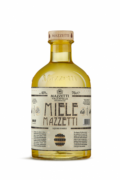 Liquore Miele Mazzetti 40° 70 cl in Cilindro