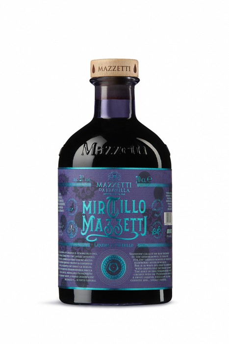 Liquore Mirtillo Mazzetti 21° 70 cl in Cilindro